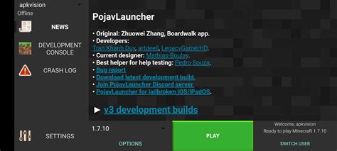 Pojavlauncher runtime We highly recommend you to install the regular app-debug this time, because the runtime was fully rebuilt and also it shrunk a bit now