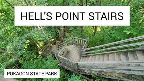 Pokagon state park hell's point Une carte hors ligne est recommandée