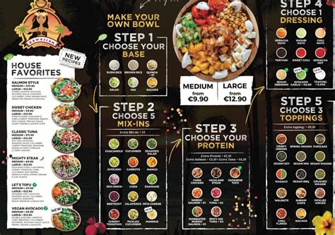Poke bowl bel air menu In December we let you know that Maryland-based Poke Bowl, a restaurant serving poke bowls, bubble tea, a variety of appetizers, and more, is coming to 2229 Bel Pre Road in Plaza Del Mercado– replacing Smoothie King, between Pizza Stop and Aldi