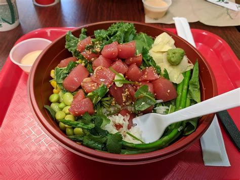 Poke bowl laval  Poke bowls have since become a symbol of Hawaiian cuisine