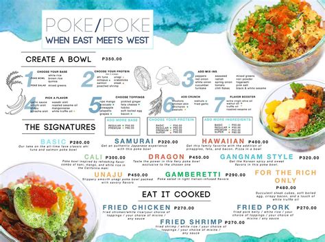 Poke pekoe mukilteo menu  Pickup: 12:00pm–7:00pm