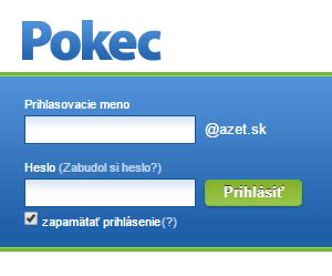 Pokec rychle prihlasenie  Use MyWOT to run safety checks on any website