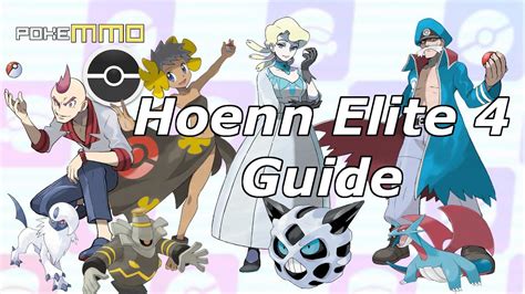 Pokemmo hoenn elite 4  This event is the the second part of a special event that focuses around the Kanto Elite Four