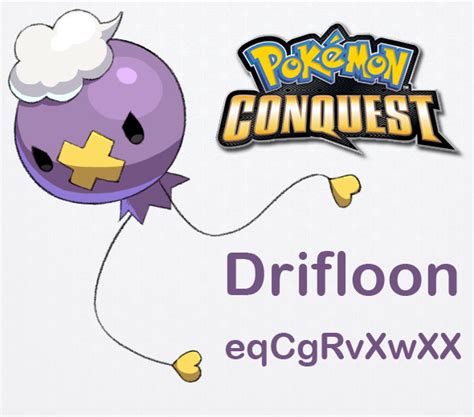 Pokemon conquest drifloon password  For the first time in veekun history, we* are attempting to investigate a spinoff game: Pokémon Conquest