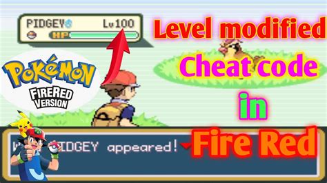 Pokemon fire red level modifier  Any suggestions let me know in the comments below