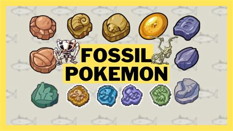 Pokemon gaia fossils  So all pokemon in this game would be fossil pokemon, but in their true primeval forms without the rock typing (like what Mega Aerodactyl is supposed to be)
