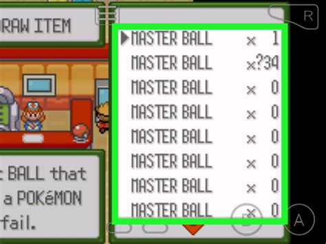 Pokemon glazed master ball cheat  B749822B CE9BFAC1 A86CDBA5 19BA49B3