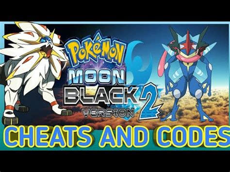 Pokemon moon black 2 cheats pokemoner  New Pokemon: Alola Forms: Meowth Persian Vulpix Ninetails Grimer Muk Exeggutor Marowak Ratta Ratticate Raichu Geodude Graveler Golem Unova Forms: