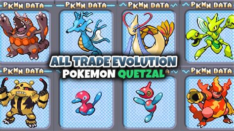 Pokemon quetzal trade evolution  Pokemon Emerald Multiplayer (Pokemon Quetzal) is a GBA ROM Hack by TenmaRH based on Pokemon Emerald