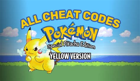 Pokemon yellow cheat codes rare candy  There are also some cheat codes for getting rare candy, like 012093D8 and 9120F1D0