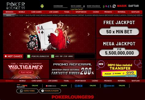 Pokerlounge99 link alternatif  Pokerlounge99 Sangat Aman Dan Mudah Dimainkan Di Android