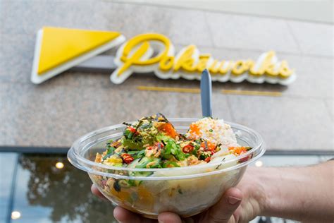Pokeworks chicago  Create your own poke bowl, poke burrito, or poke salad with our wide variety of proteins, sauces, and toppings to choose from