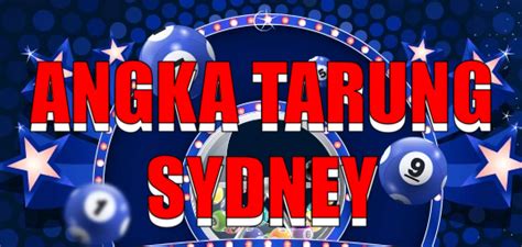 Pola tarung sydney  Angka khusus jadi 4D