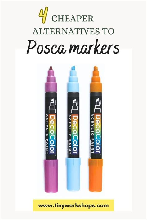 Posca pen substitute  