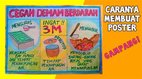 Poster demam berdarah yang mudah digambar  Booklet PHBS di Rumah Tangga, bertujuan untuk memberdayakan anggota rumah tangga agar tahu, mau dan mampu melaksanakan perilaku hidup bersih dan sehat serta berperan aktif dalam gerakan kesehatan di masyarakat