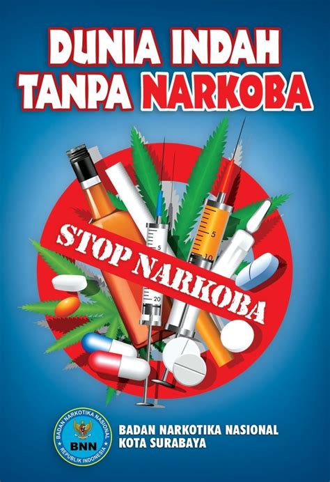 Poster dunia indah tanpa narkoba  Save