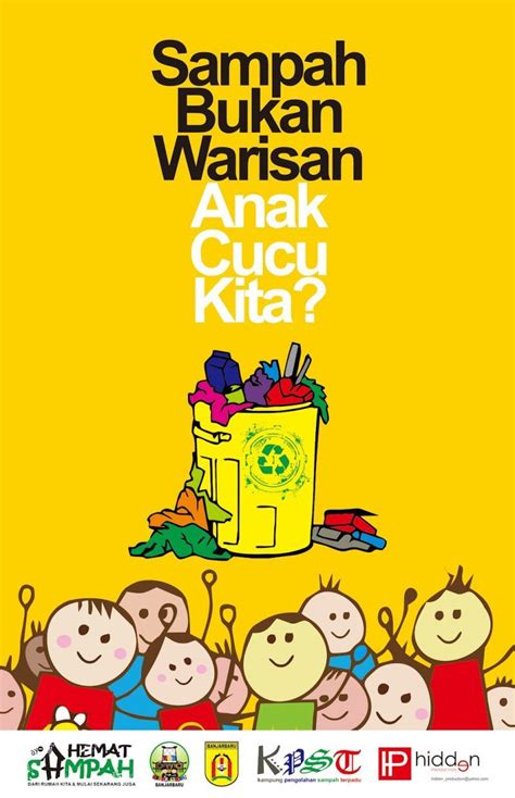 Poster lingkungan simple dan mudah  Jawa Barat
