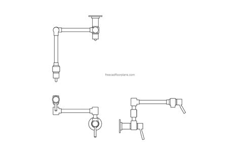 Pot filler cad block 00