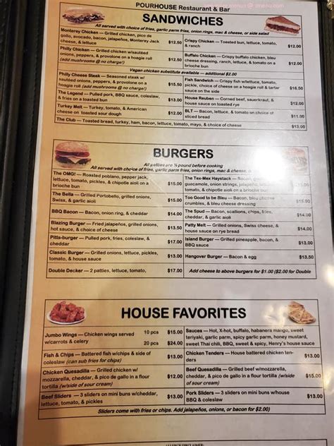 Pourhouse pahrump menu  See restaurant menus, reviews, ratings, phone number, address, hours, photos and maps