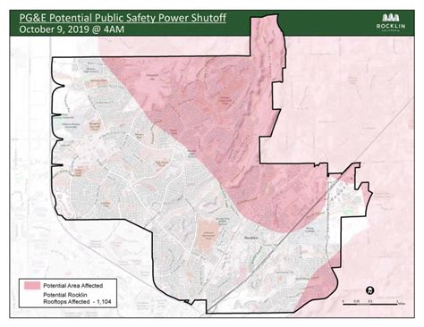 Power outage in rocklin  on Sunday and 3,095 customers have been impacted