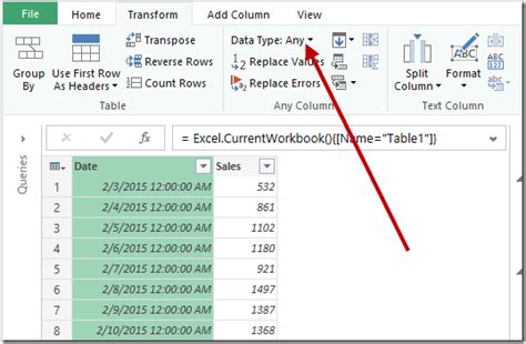 Power query datediff  ・「日付型」列からカスタム列で「曜日」列を作成する方法がわかります