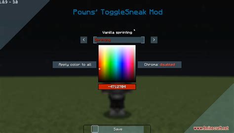 Powns toggle sneak  It features several new keybindings and many configurable options for how sprinting, sneaking, and flying should behave