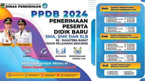 Ppdb sumbar WebCalon peserta didik bisa klik Link PPDB SMA Sumbar 2022 atau Link PPDB SMK Sumbar 2022 sesuai dengan pilihan