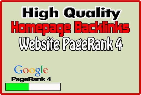 Pr4 homepage backlinks  NETWORK 5 RE-OPENED G'day guys, This is a no-fuss service offering PR4 contextual backlinks on a range of domains