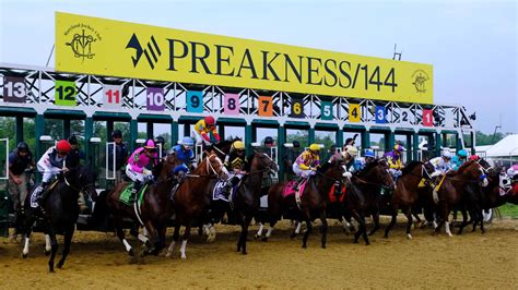 Preakness start time  The first race at Pimlico will start at 10:30 a