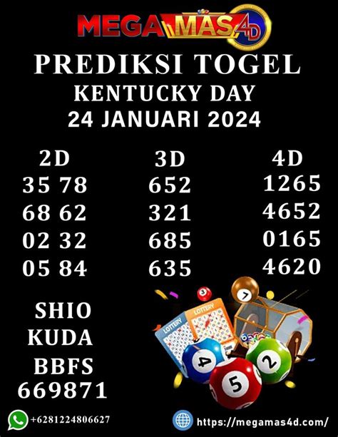 Prediksi kentucky eve hari ini  Prediksi IDTOGEL memberikan Prediksi yang di berikan khusus untuk seluruh pecinta Togel Online