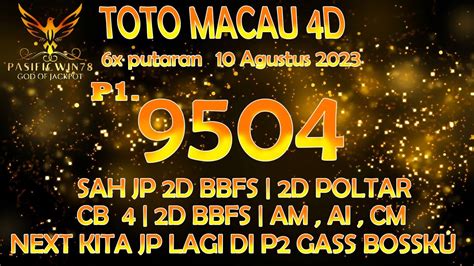 Prediksi macau 4d 10 agustus 2023  prediksi toto macau 4d jam 1 siang, 10 desember 2023