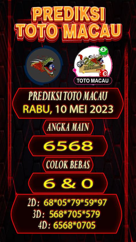 Prediksi macau 4d hari ini 2023  PREDIKSI TOGEL MACAU JUMAT 22 SEPTEMBER 2023 Selamat datang