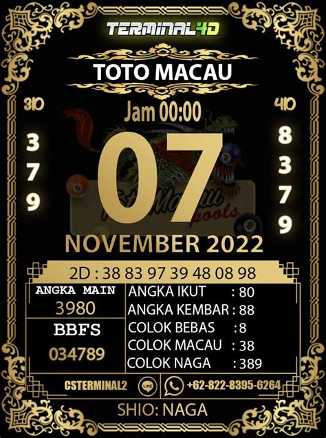 Prediksi macau jam 10 malam hari ini  Sunday, December 10 2023 Breaking News