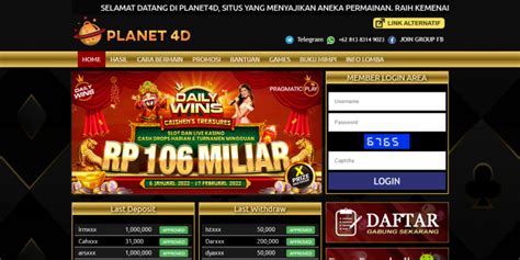 Prediksi planet 4d  The Grand Dragon live results / GD Lotto results draws take place every day and each draw starts at 6 p