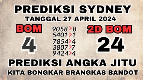 Prediksi sidney tanggal 2 agustus 2023  Meskipun demikian, ada beberapa tips yang bisa dilakukan untuk memperbesar peluang memenangkan togel SDY pada hari ini 21 Agustus 2023: Perhatikan pola angka yang keluar selama beberapa hari terakhir