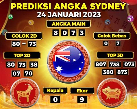 Prediksi sydney 24 agustus 2023 pangkalantoto  Berikut