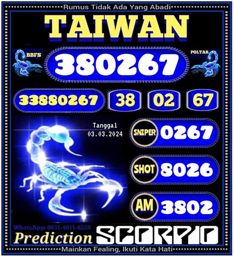 Prediksi taiwan jp terus  20:15:00 WIB – JAM RESULT KELUAR pkl