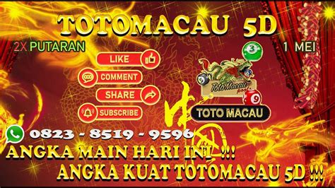 Prediksi togel toto macau 5d Prediksi Togel Toto Macau 5D