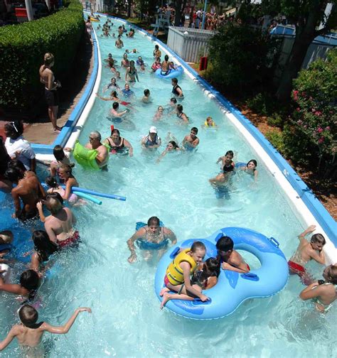 Prefabricated lazy river  There’s a kids pool for all the little ones, plus a sand beach pool, activity pool, and