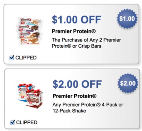 Premier protein coupon code com