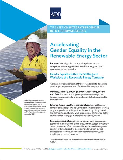 Press Release – Pushing for more diversity and gender equity in the  renewable energy sector