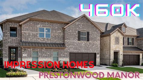 Prestonwood manor new homes for sale  Home Size