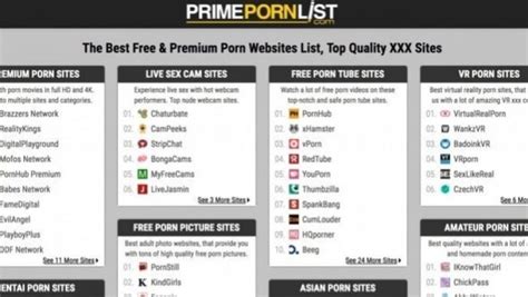 Primepornlist escort  First Impressions