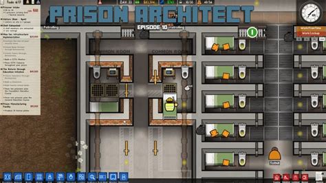 Prison architect how to deliver food to cells  Or use the (transparent) digital clock available in the game options