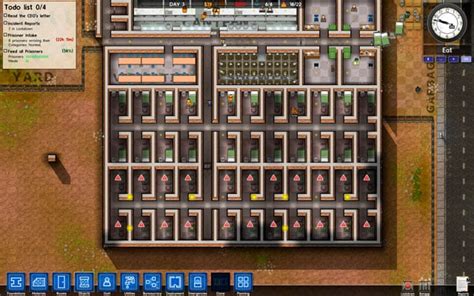 Prison architect how to deliver food to cells  If this is possible how can I make it so that the meal is delivered to their cell?I had the same bug, just resolved it: I changed my food settings and removed, re placed my delivery area