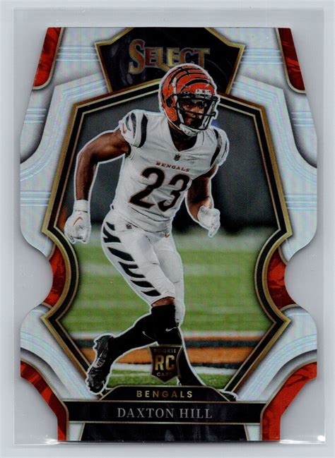 2024 Prizm Daxton Hill Hyper Prizm Rookie RC #147/175 Bengals