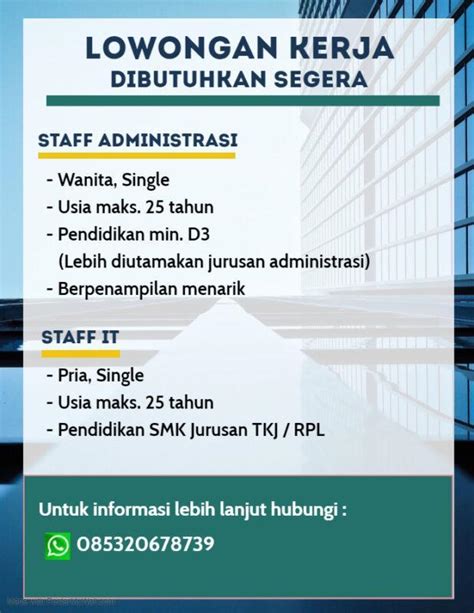 Profil pt tobadihon mandiri bandung  Agency Manager di PT TOBADIHON MANDIRI Bandung