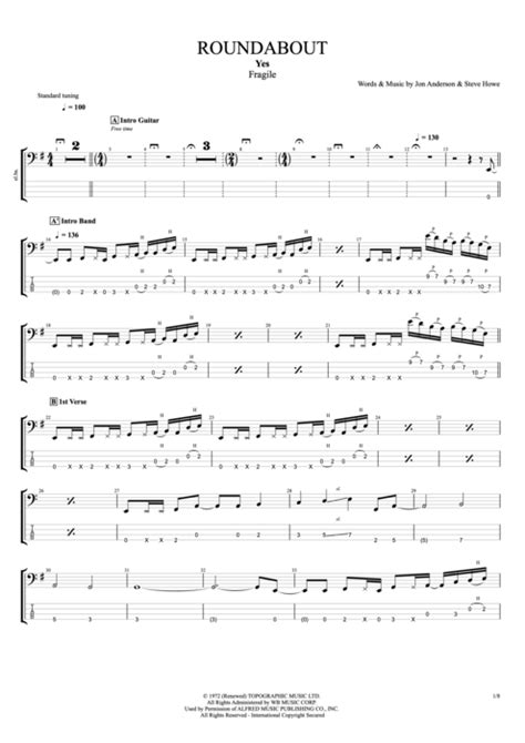 Progressive rock guitar pro tabs To give this a more prog rock feel I cut the 4th measure by 1 beat, or in this case, 4 16th notes