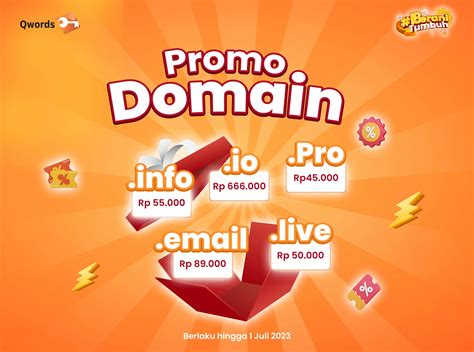 Promo domain murah Rp 819