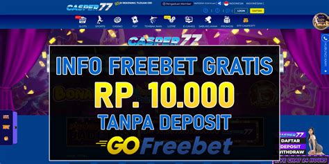 Promo freebet tanpa deposit  Keju77 Kali ini hadir dengan event Freebet Gratis Rp 20